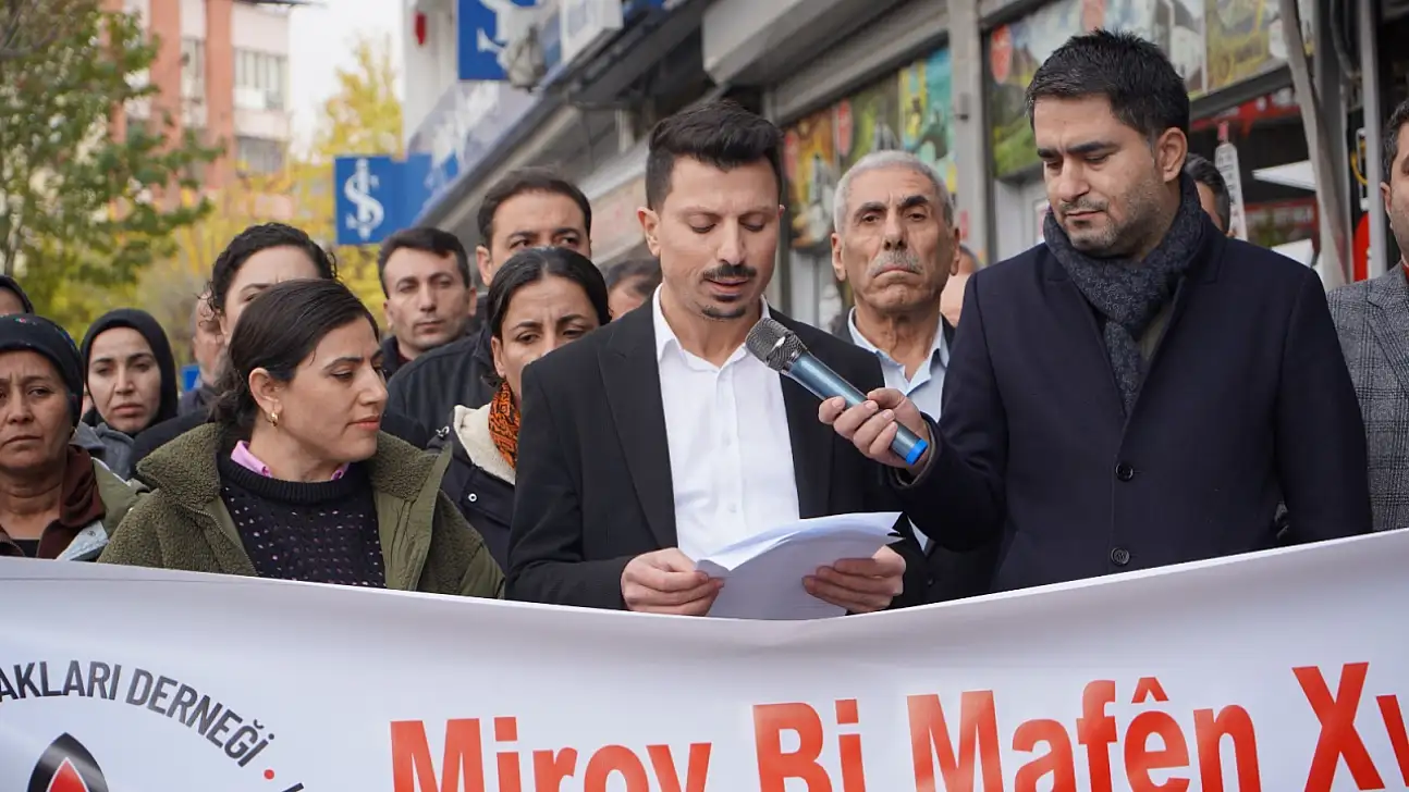 İHD Siirt Şubesi:  Barış, Adalet, Hakikat ve Demokrasi Talebimizdir