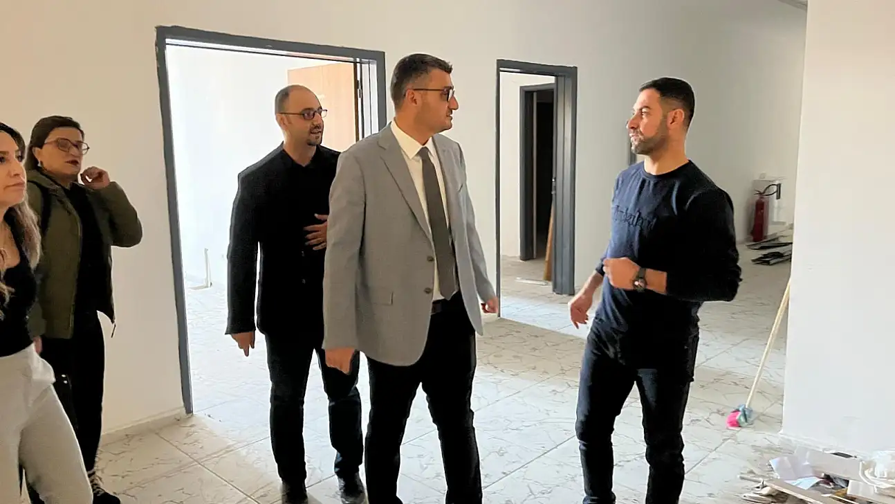 Kurtalan Ağız ve Diş Sağlığı Merkezi İnşaatında Son Durum: Siirt İl Sağlık Müdürü Hacıoğlu'ndan Yerinde İnceleme