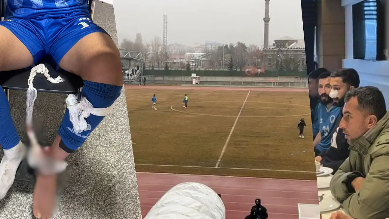 Kurtalanspor'un Kars deplasmanı pahalıya patladı: Buz pistine dönen sahanın faturası ağır oldu!