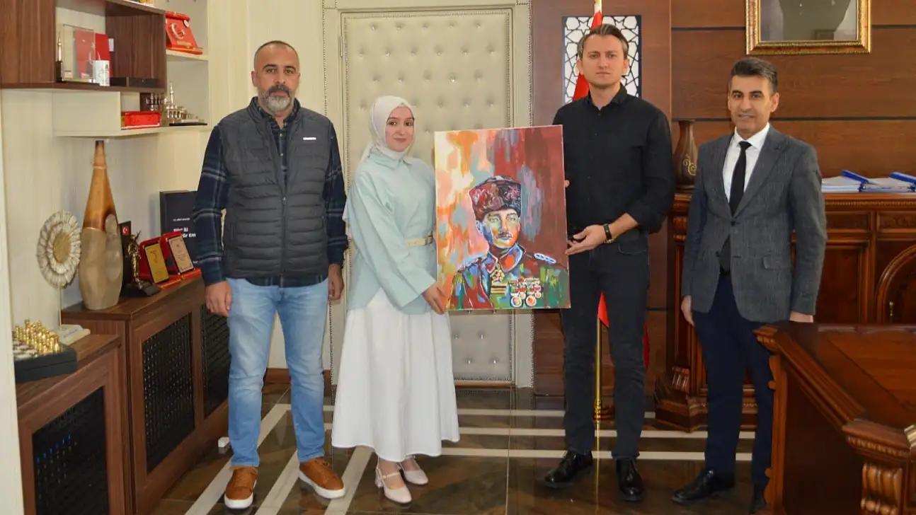 Siirt Baykan'da 10 Kasım'a Anlamlı Hediye