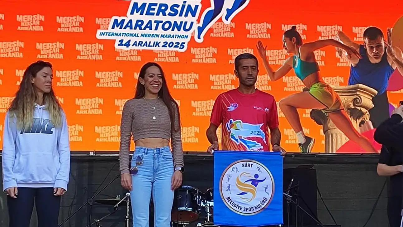 Siirt Belediyesporlu Muhittin Gürhan'dan Mersin'de birincilik