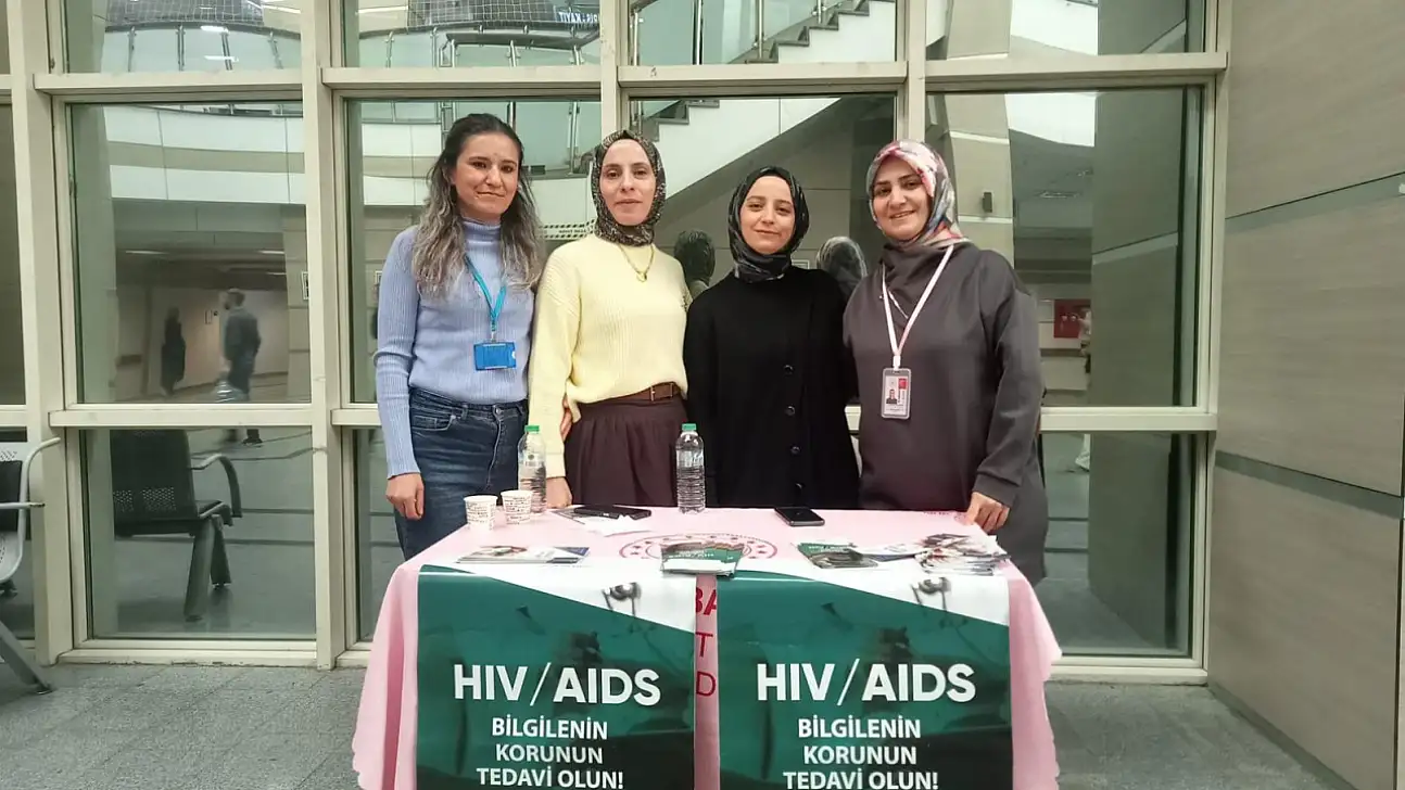 Siirt'te 1 Aralık Dünya AIDS Günü Etkinlikleri Düzenlendi