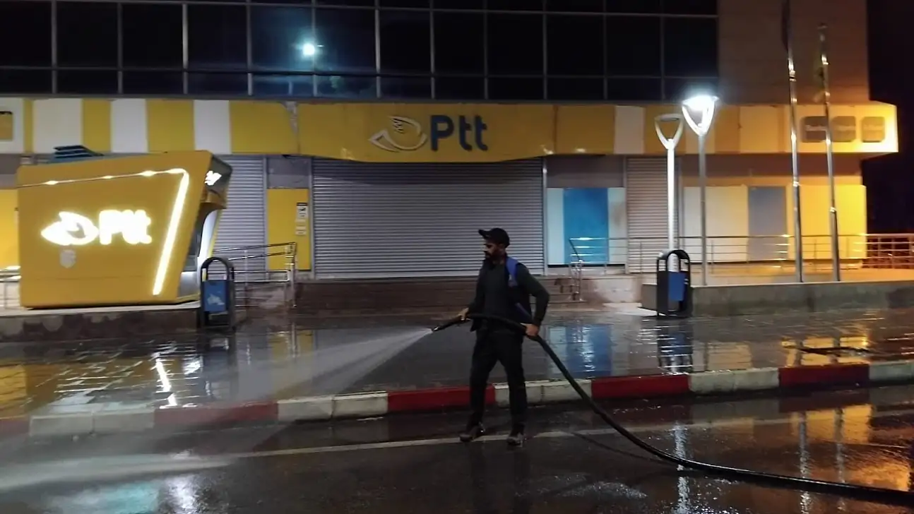 Siirt'te 14 Caddede Sırayla Yıkama Başlıyor