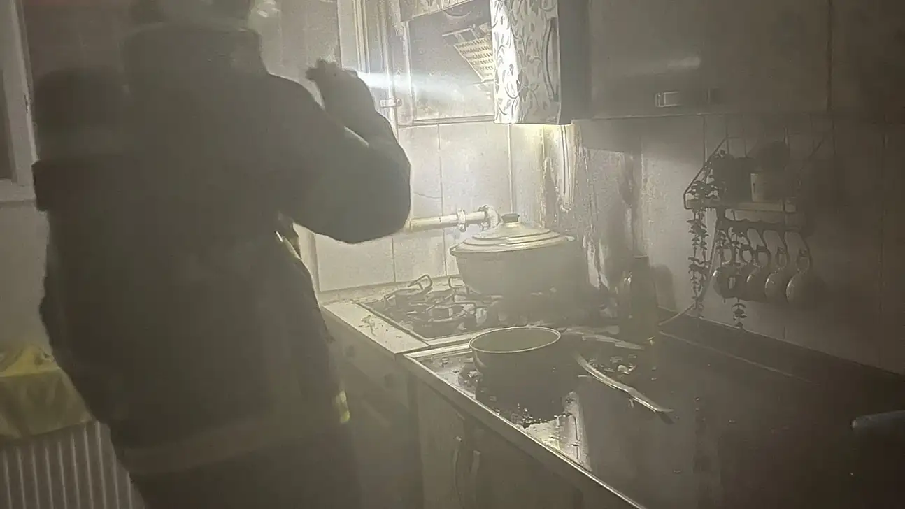 Siirt'te Ev Yangını!