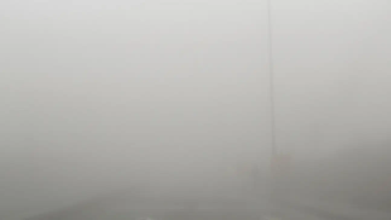 Siirt'te sis etkili oldu, görüş mesafesi 20 metreye kadar düştü