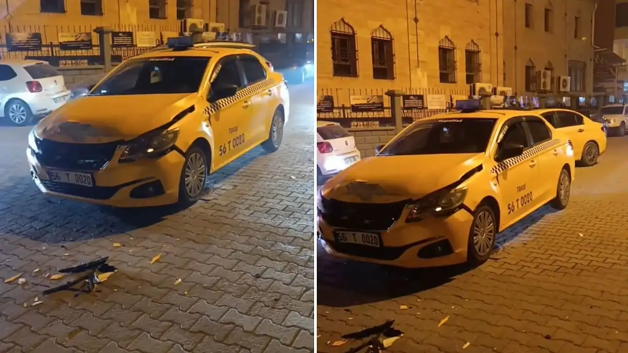 Siirt'te Ticari Taksi ile Otomobil Çarpıştı: Aynı Noktada Kazalar Bitmiyor