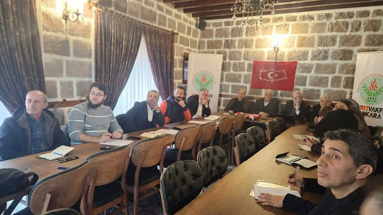 Siirt Vakfı Ankara Şubesi'nde ücretsiz Arapça dil kursu başladı