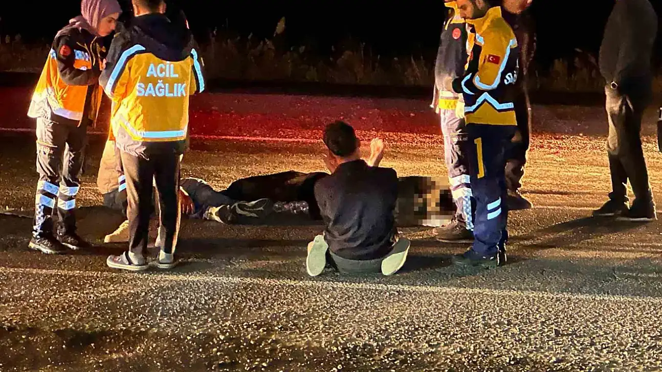 Diyarbakır'da yolun karşısına geçerken otomobilin çarptığı yaşlı adam hayatını kaybetti