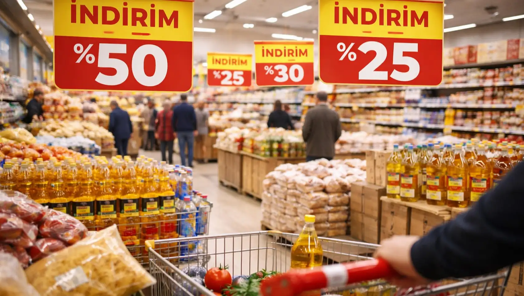 Bakanlıktan Ramazan öncesi marketlerde indirim hamlesi