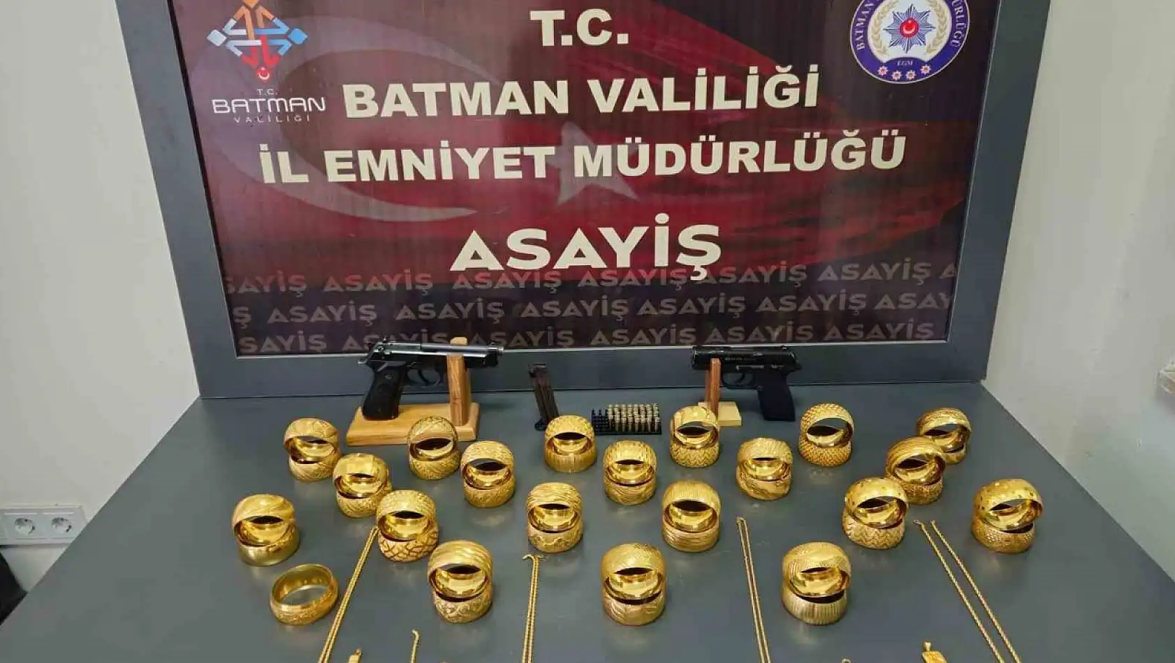 Batman'da silahlı kuyumcu soygunu saniye saniye çözüldü: 8 şüpheli yakalandı