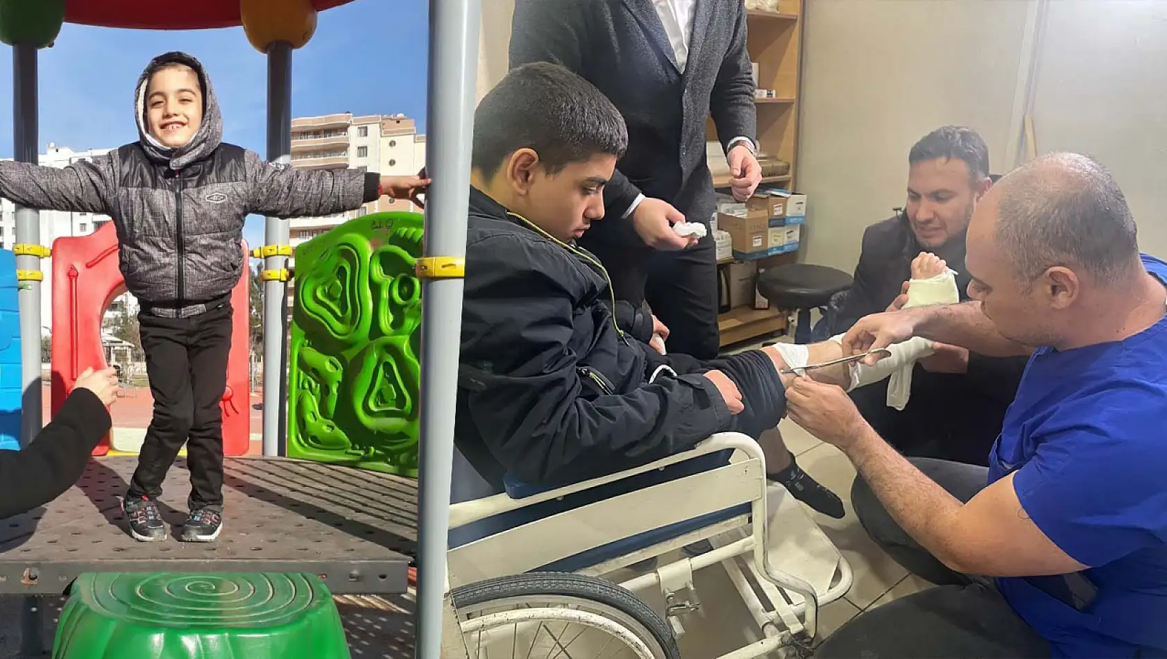 Ortopedik sorunları bulunan çocuk Hayat Hastanesinde ameliyatla sağlığına kavuştu