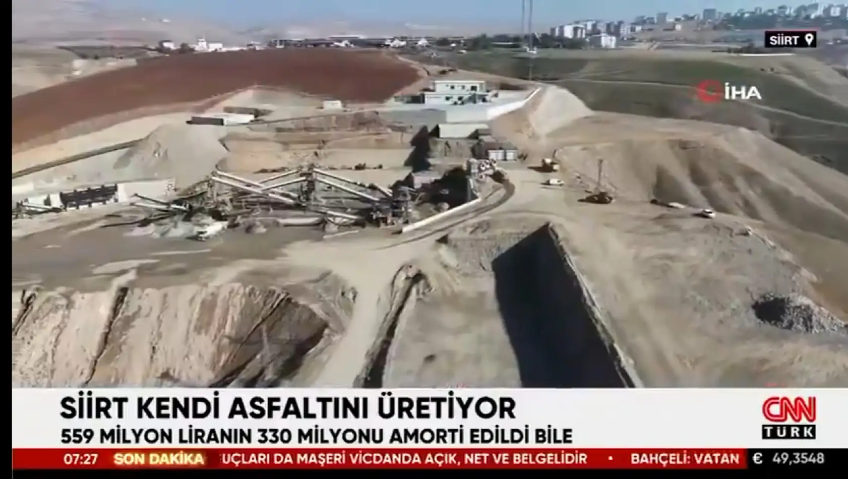 SİİRT, KENDİ ASFALTINI ÜRETİYOR: 330 MİLYON TL'LİK TASARRUF ULUSAL GÜNDEMDE