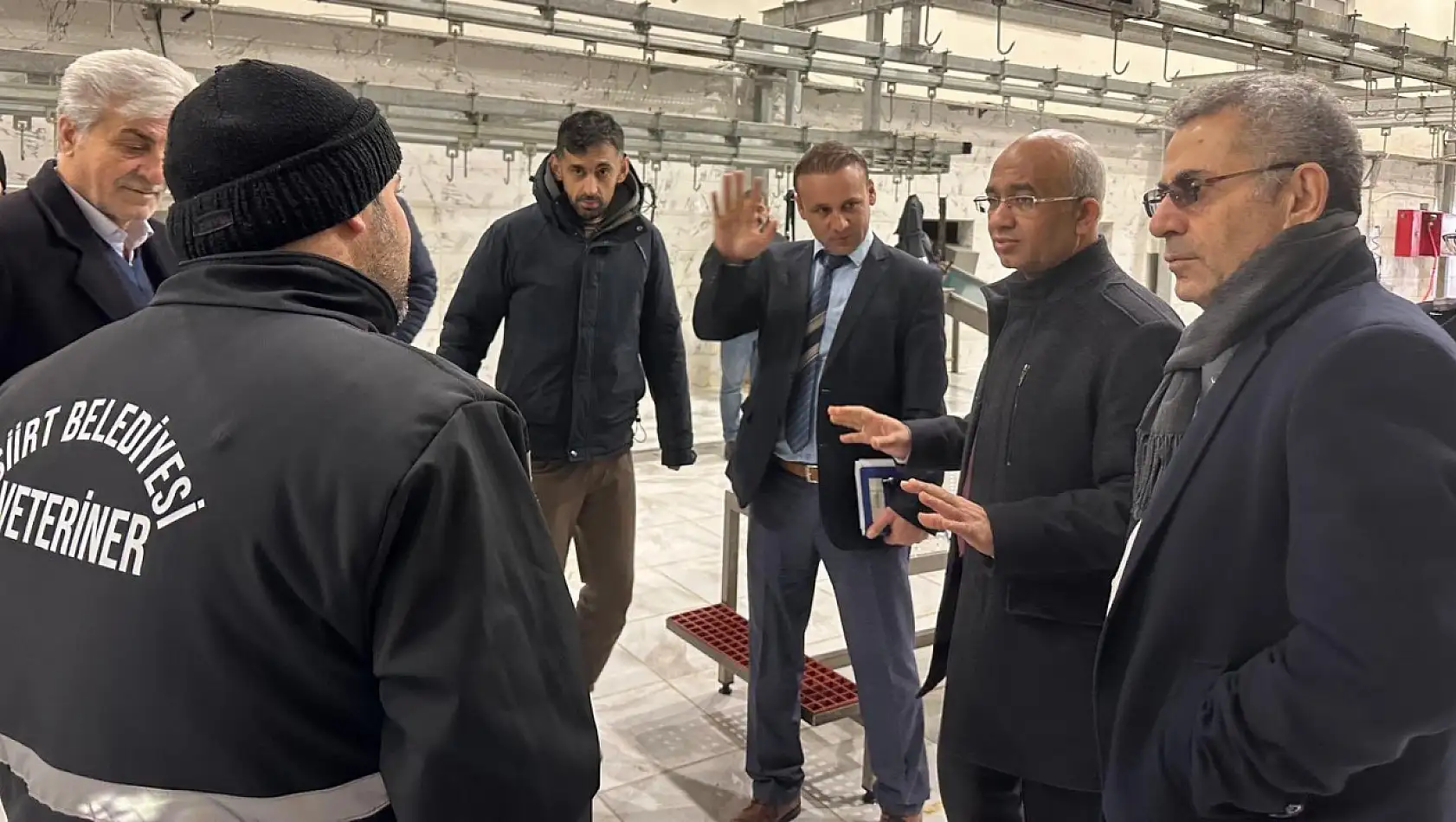 Siirt'te Mezbahane Denetimi: İl Tarım Müdürü Şanverdi Sahada İnceleme Yaptı