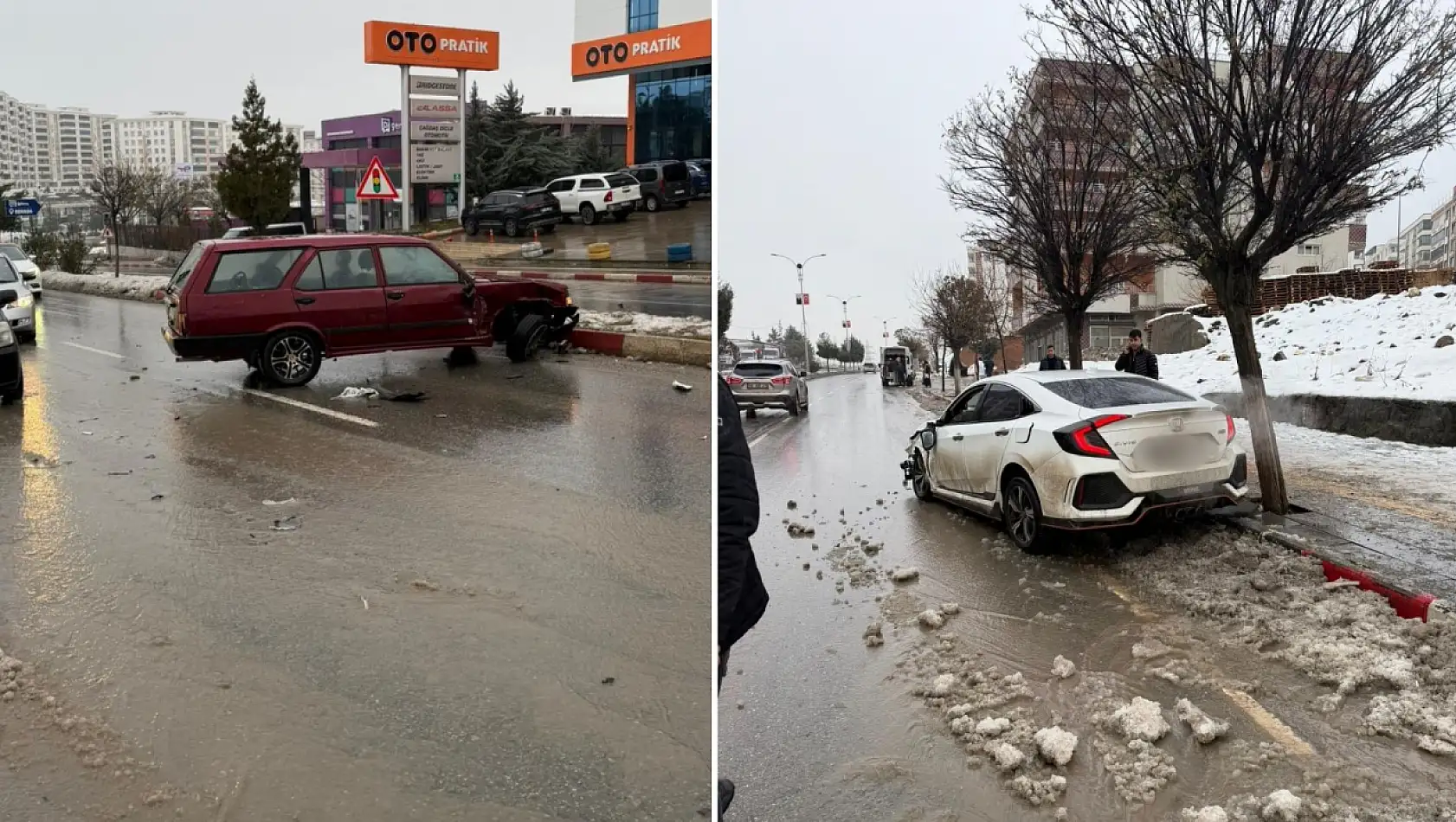 Siirt'te Trafik Kazası: İki Araç Çarpıştı