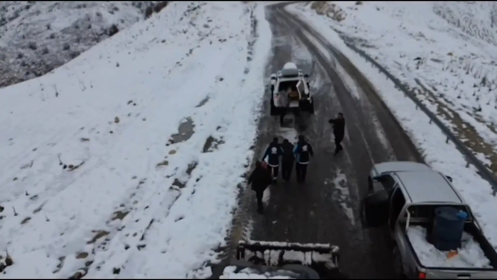 Siirt'te UMKE'den Kar ve Tipiye Rağmen Acil Müdahale