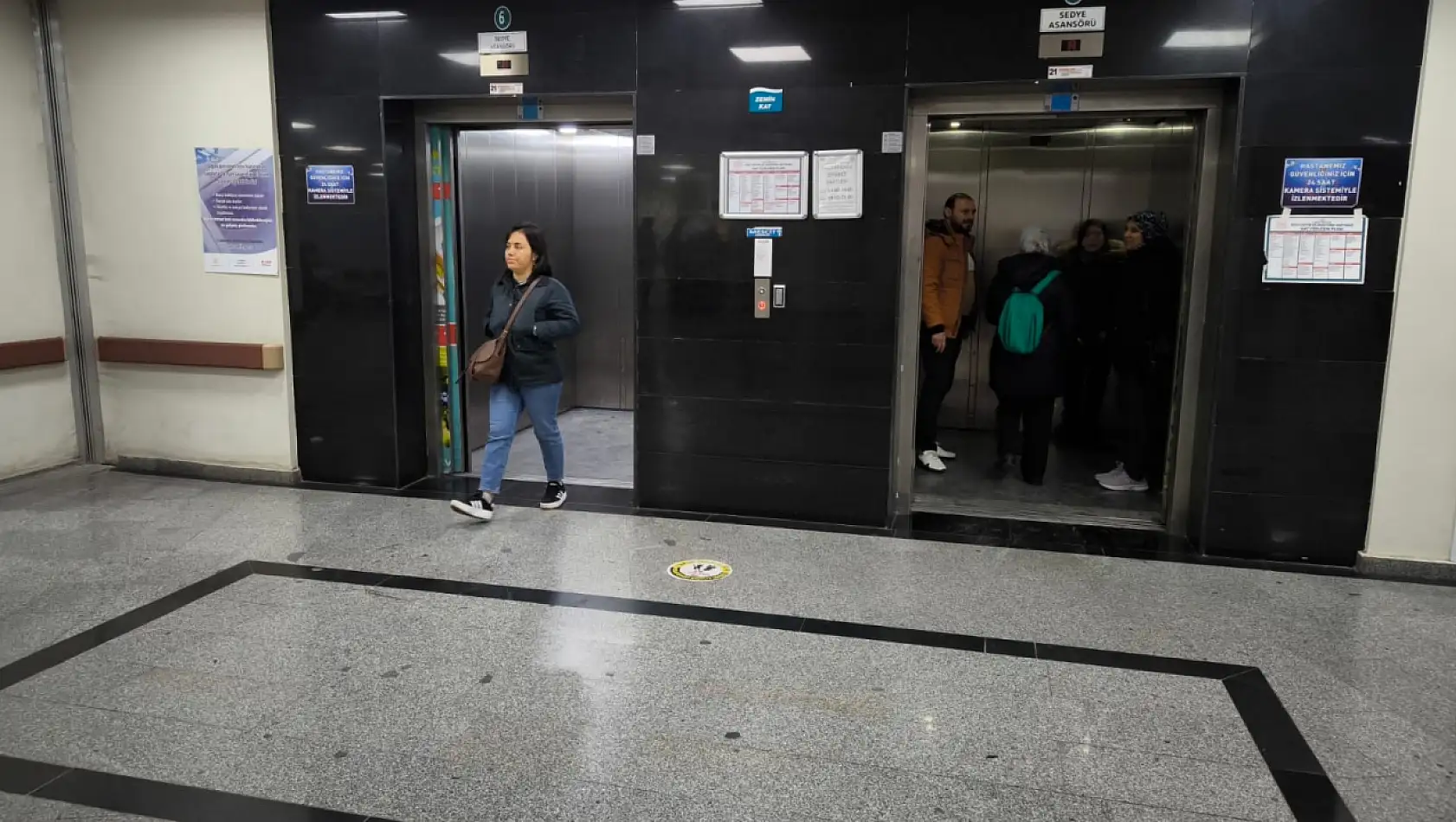 Siirtli Vatandaşa Müjde: Hastane Asansörleri Yeniden Açıldı