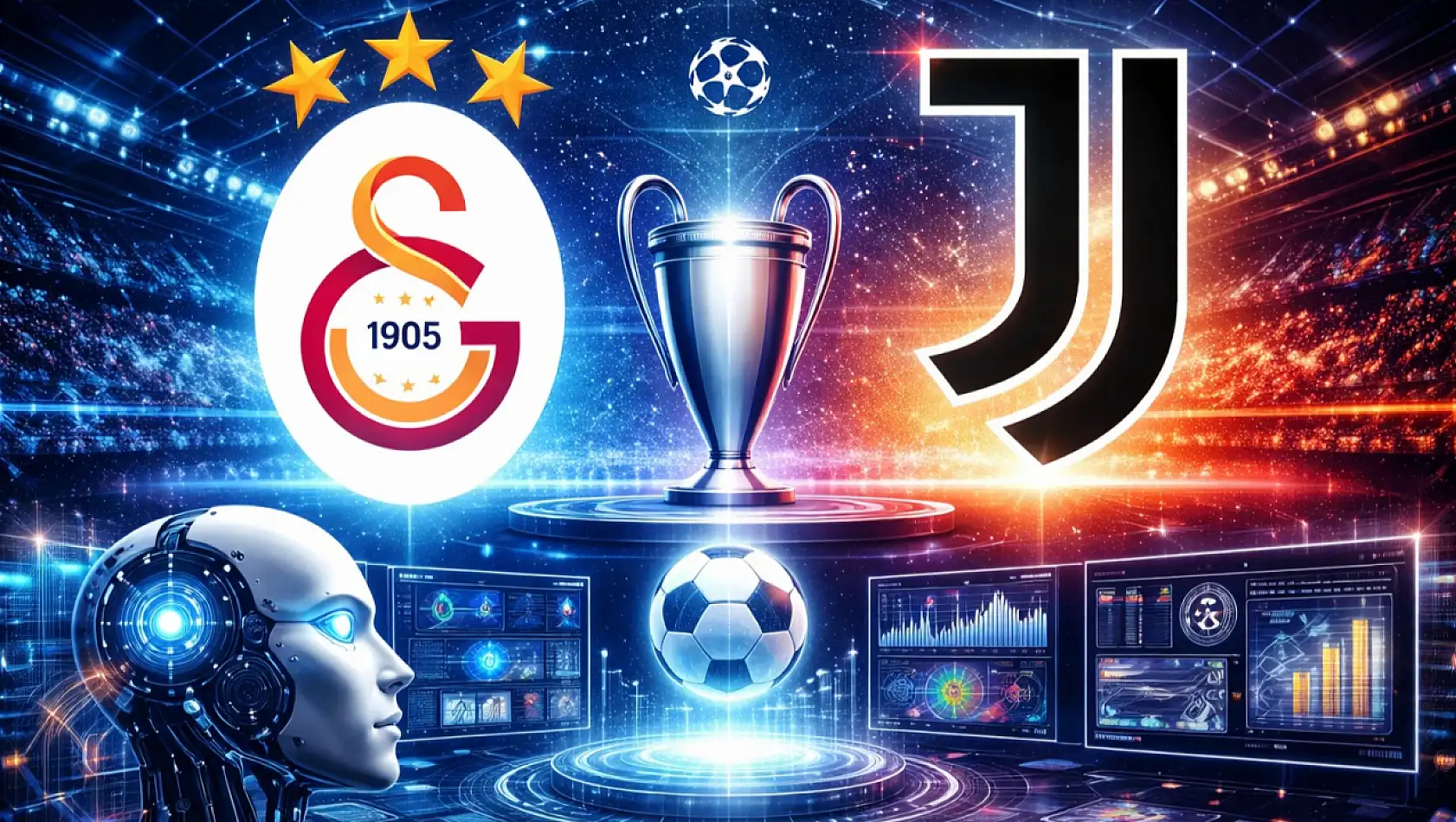 Süper bilgisayar binlerce kez test etti: Galatasaray–Juventus maçında favori kim?