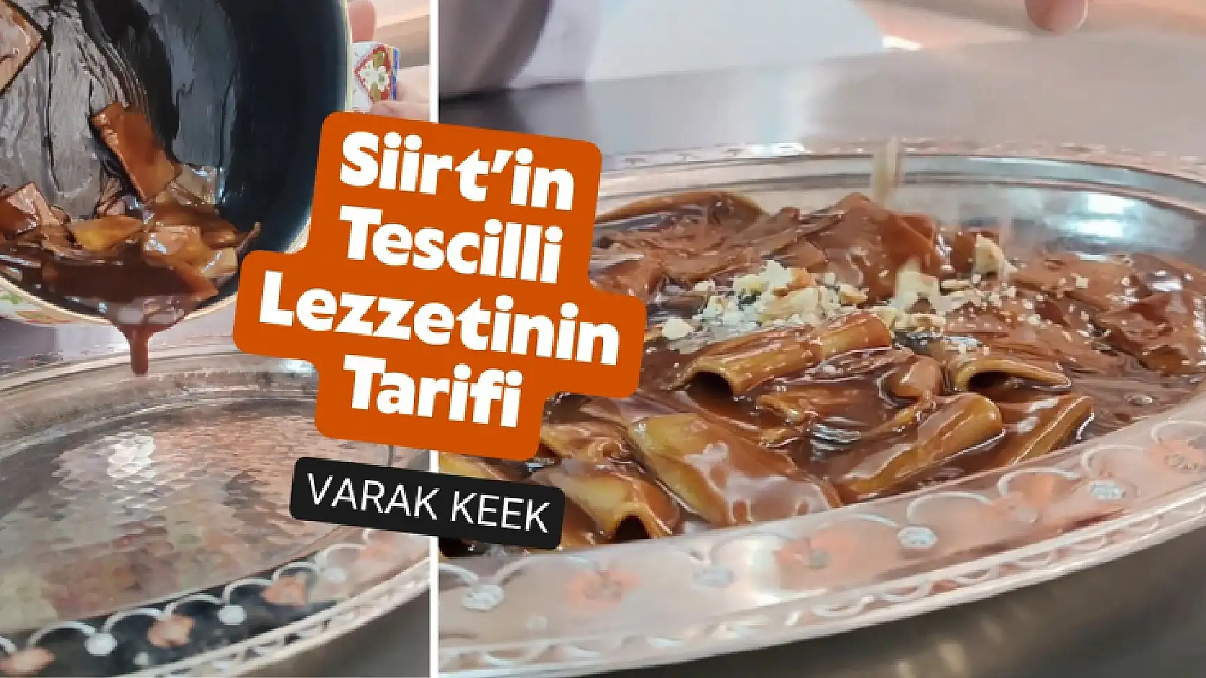 Siirt mutfağında asırlık bir tat: Tescilli Varak Keek tarifi! Varak Keek nasıl yapılır?