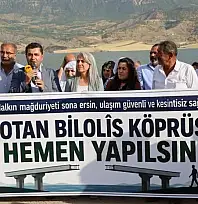 7 Yıldır Beklenen Köprü İçin Siirt'te Ses Yükseldi! DBP Eş Genel Başkanı Uçar'da Açıklamaya Katıldı
