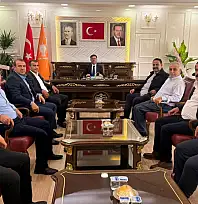 AK Parti Siirt İl Başkanı Gider'e Hayırlı Olsun Ziyareti