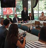 AK Parti Siirt Teşkilatı Basın Mensuplarıyla Buluştu: Kentin Sorunları ve Yatırımlar Masaya Yatırıldı