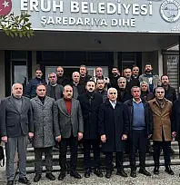 AK Parti Siirt Teşkilatından Eruh Belediyesine Ziyaret