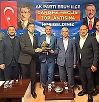 AK Parti Siirt Teşkilatından Eruh'ta Yönetim Kurulu Toplantısı