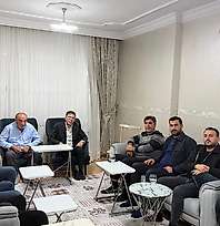 AK Parti Siirt Teşkilatından Tanık Ailesine Hane Ziyareti