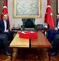Anayasa Mahkemesi Üyesi Kenan Yaşar'dan Siirt Valisi Kemal Kızılkaya'ya Ziyaret