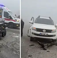 Batman'da yoğun sis zincirleme kazaya neden oldu: 2'si ağır 14 yaralı