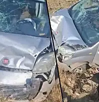 Baykan'da Hafif Ticari Araç Takla Attı: Sürücü Yaralandı