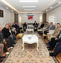 Bitlis Valisi Karakaya'dan Atabağı Belediye Başkanı Lale'ye ziyaret