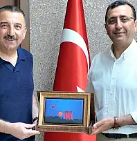 Eski Siirt Valisi Hacıbektaşoğlu, Çanakkale'de Siirtli İl Müdürü Ergün Demirhan'ı Ziyaret Etti