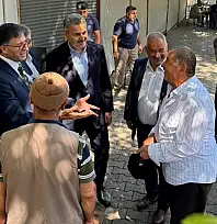 Eyüp Eroğlu ve Abdulhakim Gider Şirvan'da Teşkilatla Buluştu