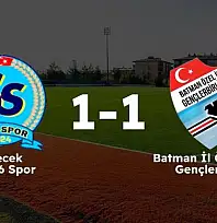 Gelecek Siirt 56 Spor, İl Özel İdare Gençlerbirliği ile 1-1 Berabere Kaldı