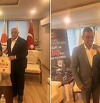 HAK-İŞ Siirt İl Başkanı Bahattin Olğaç'tan Mahmut Arslan'a Ziyaret