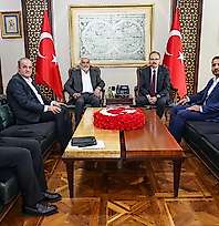 HÜDA PAR Genel Başkanı Yapıcıoğlu'ndan Siirt'te Vali Kızılkaya'ya Ziyaret