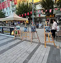 HÜDA PAR Siirt İl Başkanlığı'ndan Filistin'e Destek Standı