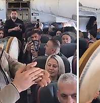 İstanbul Uçağında Siirt Rüzgârı Esti: Türkçe, Kürtçe ve Arapça Şarkılarla Coşkulu Anlar