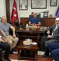 Kanaat Önderi İsmail Hakkı Toprak'tan Başkan Yılmaz'a Hayırlı Olsun Ziyareti
