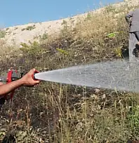 Kurtalan'da bir haftada 7 yangına müdahale edildi