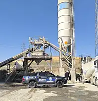 Kurtalan'da Toz Nedeniyle Kapatılan Beton Santrali Yeniden Açıldı