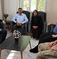 Kurtalan Kaymakamı Salih Başara'dan İlk Ziyaret Şehit Ailelerine