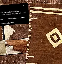 Meksika'daki Müzede Siirt Dokuması Tiftik Halısı Sergileniyor