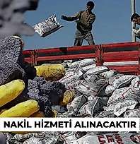 NAKİL HİZMETİ ALINACAKTIR