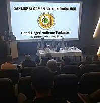 Orman Bölge Müdürlüğü'nün Genel Değerlendirme Toplantısı Siirt'te Yapıldı