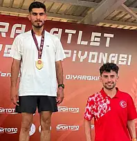 Para Atletizm Türkiye Şampiyonası'nda Siirtli Musa Elçi, Atletizm Türkiye Şampiyonu Oldu
