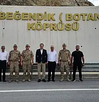 Pervari Kaymakamı Ali Buzkaya'dan Beğendik'te Jandarmaya Ziyaret