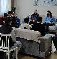 Rol model buluşması: Cumhuriyet savcısı Abdülkadir Acar, Siirt'te çocuklarla bir araya geldi