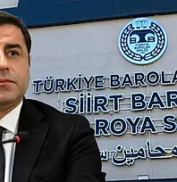 Selahattin Demirtaş için Siirt Barosu 29 Baroyla Ortak Açıklamaya İmza Attı!